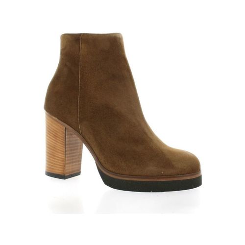 Bottines Boots cuir velours - Giancarlo - Modalova