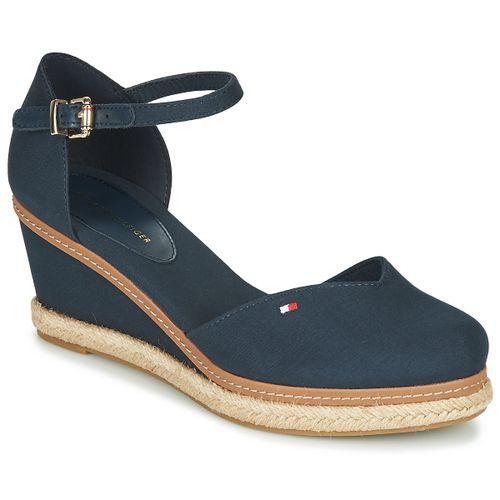 Sandales compensées BASIC CLOSED TOE MID WEDGE - Tommy Hilfiger - Modalova