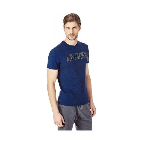 Polo T-Shirt Geoptical Bleu - Guess - Modalova