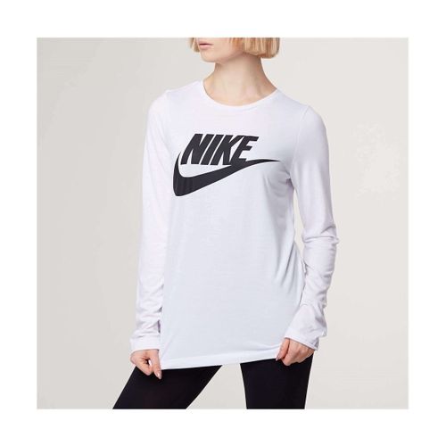T-shirt Wmns Essential Top LS Hbr - Nike - Modalova