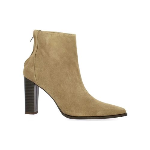 Bottines Pao Boots cuir velours - Pao - Modalova
