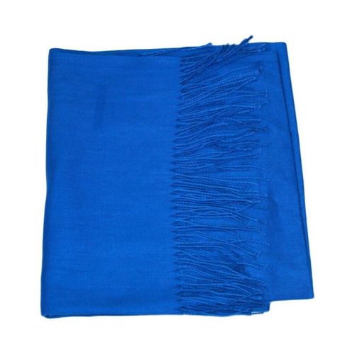Echarpe Echarpe uni en Laine F, Bleu - Kebello - Modalova