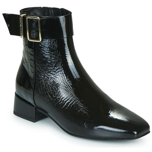 Boots PATENT SQUARE TOE MID HEEL BOOT - Tommy Hilfiger - Modalova