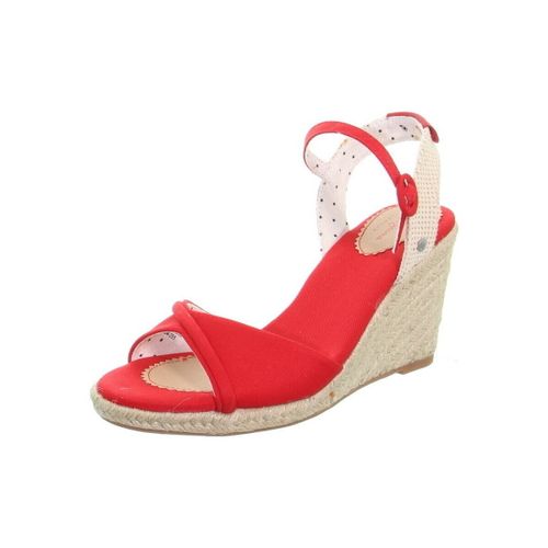 Sandales compensées Compensées ref_49237 Rouge - Pepe jeans - Modalova