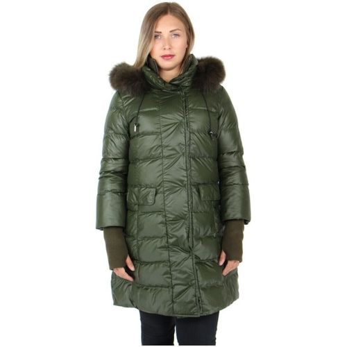 Manteau Doudoune longue ref 50211 Vert - Giorgio - Modalova