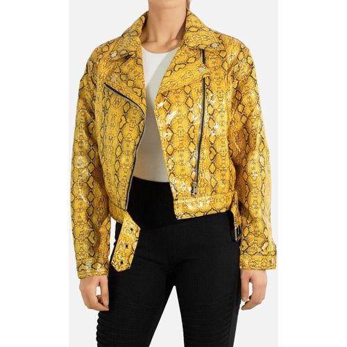 Blouson Blouson perfecto F, Jaune - Kebello - Modalova