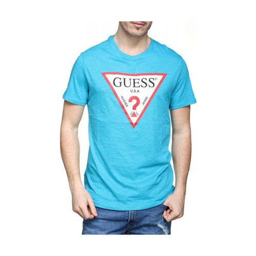 Polo T-Shirt Original Bleu - Guess - Modalova