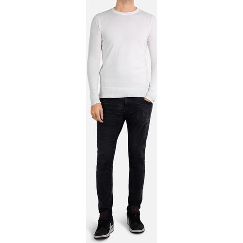 Pull Pull manches longues col rond H, Blanc - Kebello - Modalova