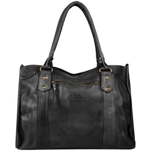 Sac à main Sac Shopping A4 Cow cuir COW 16C-00BCOW31 - Basilic Pepper - Modalova