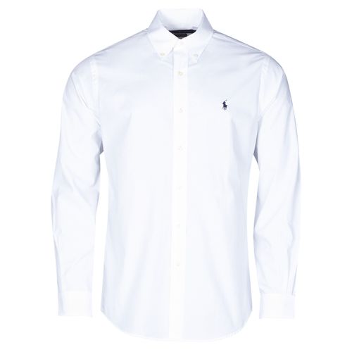 Chemise CHEMISE AJUSTEE EN POPLINE DE COTON COL BOUTONNE - Polo Ralph Lauren - Modalova