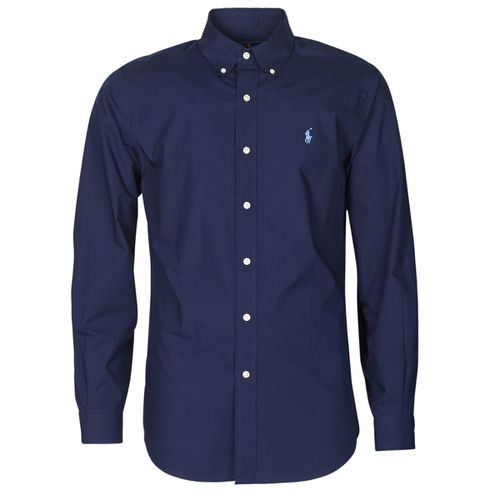 Chemise CHEMISE AJUSTEE EN POPLINE DE COTON COL BOUTONNE - Polo Ralph Lauren - Modalova