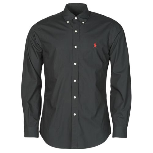 Chemise CHEMISE AJUSTEE EN POPLINE DE COTON COL BOUTONNE - Polo Ralph Lauren - Modalova