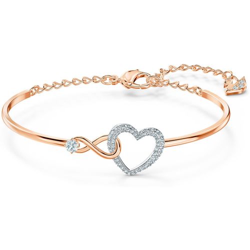 Bracelets Bracelet jonc Infinity Heart - Swarovski - Modalova