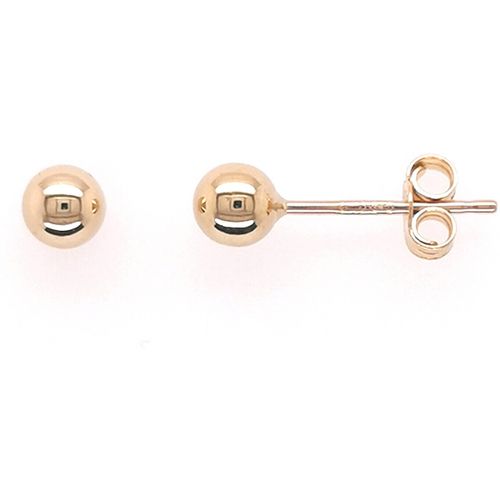 Boucles oreilles Boucles d'oreilles Boule 4 mm or 750/1000 - Brillaxis - Modalova