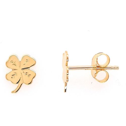 Boucles oreilles Boucles d'oreilles trèfle en or 9 carats - Brillaxis - Modalova