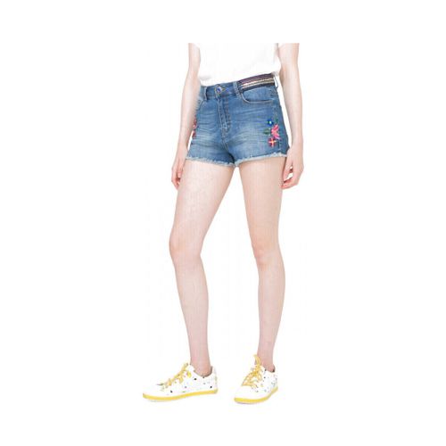 Short Short Ight Denim Medium Light Bleu 73D2JE5 - Desigual - Modalova