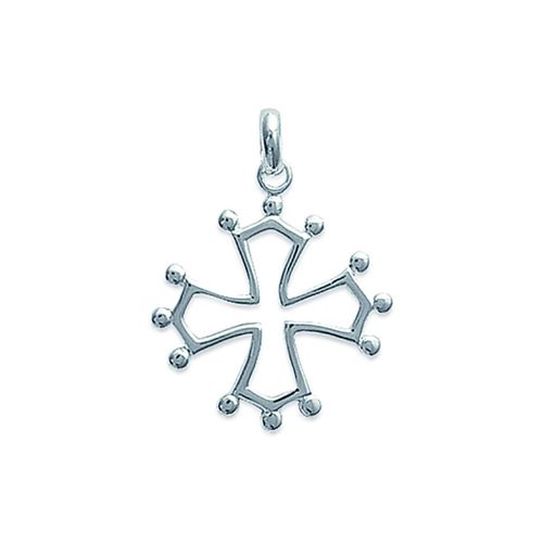 Pendentifs Pendentif croix catalane en argent - Brillaxis - Modalova