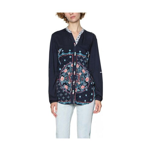 Chemise Chemise Calimbi Bleu marine - Desigual - Modalova