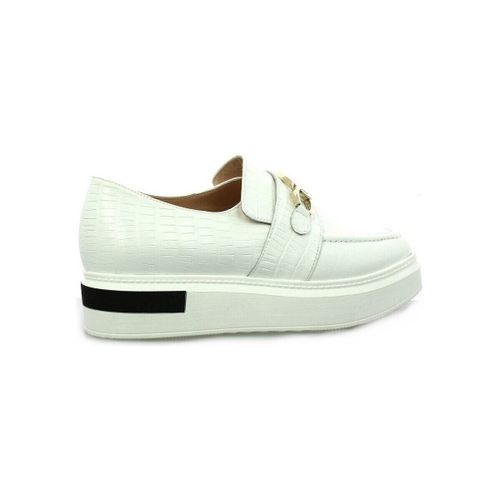 Mocassins Baskets cuir croco - Benoite C - Modalova
