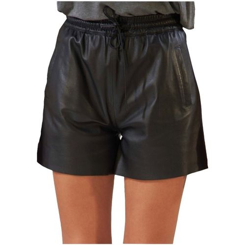 Short Short en cuir ref 51954 noir - Oakwood - Modalova