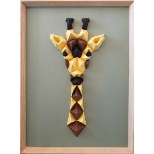 Tableaux, toiles Girafe - Polygone Origami - Modalova