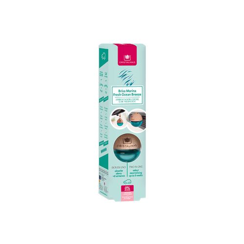 Bougies, diffuseurs Désodorisant Voiture 0% brise Marine - Cristalinas - Modalova