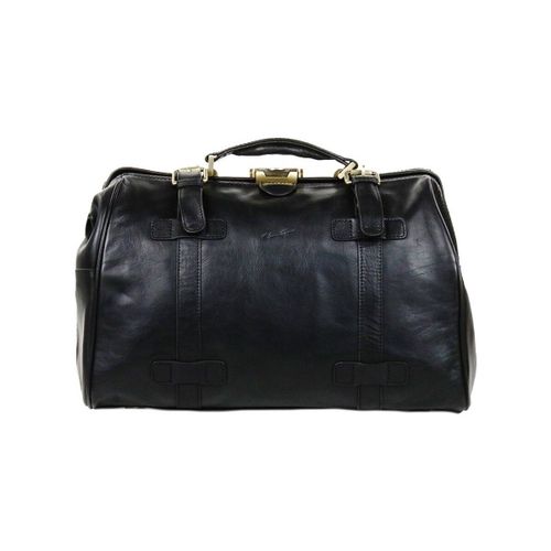 Porte document Sac de voyage en cuir Gérard Henon ref 52059 45*26*24 Noir - Gerard Henon - Modalova