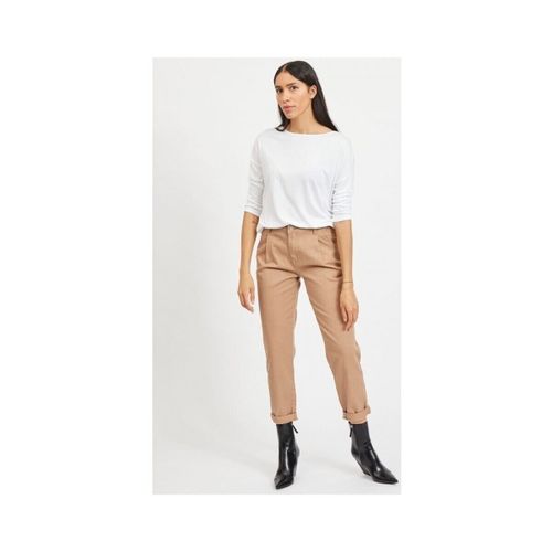 T-shirt Scoop Top O Neck - White - Vila - Modalova