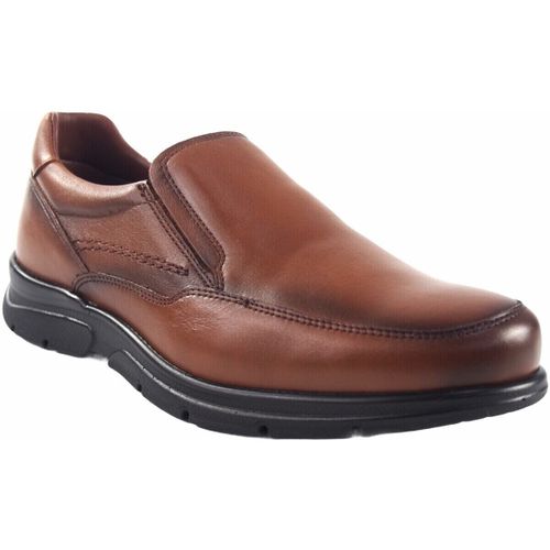 Mocassins Zapato caballero 1251 cuero - Baerchi - Modalova
