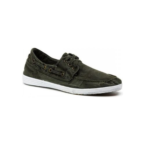 Chaussures bateau 303E - Kaki - Natural World - Modalova