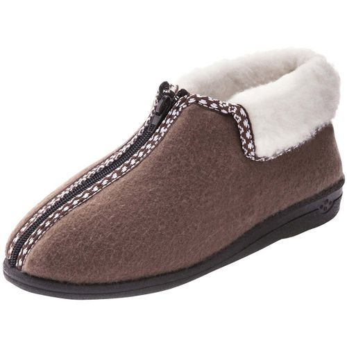Chaussons Bottillons fourrés à ouverture totale - Pediconfort - Modalova