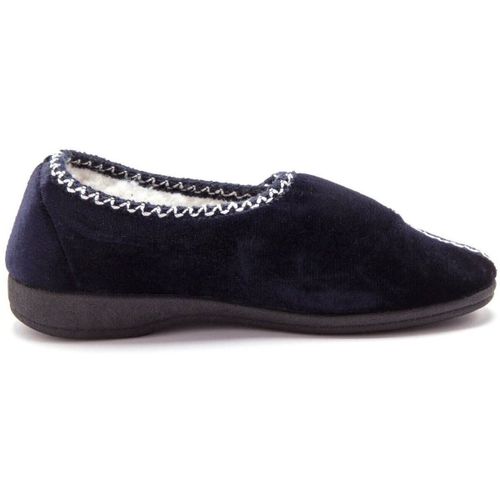 Chaussons Pantoufles fermées par patte auto-agripp - Pediconfort - Modalova