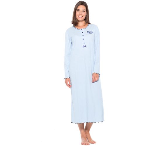 Chemises de nuit by - Chemise de nuit longue coton - Daxon - Modalova