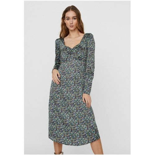 Robe Vero Moda Robe longue F, Vert - Vero Moda - Modalova