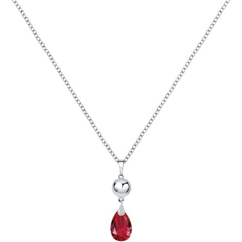 Collier Collier en argent 925/1000 et zircon - Cleor - Modalova