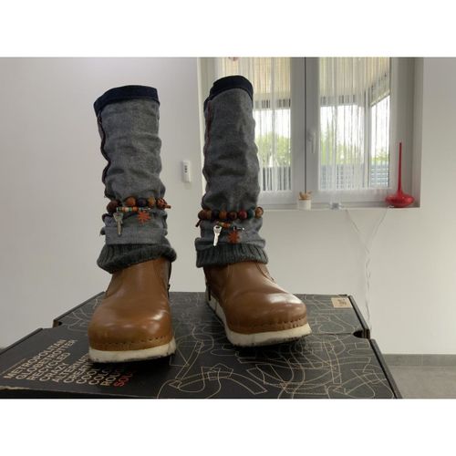 Bottes plates Bottes déco jeans - Art - Modalova