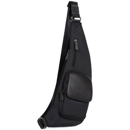 Sac Bandouliere Sacoche asymétrique en cuir Ref 54436 Noi - Hexagona - Modalova