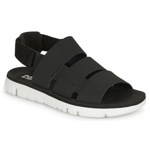 Sandales plates Hello Negro/OrugaS.Negro-Bio Houston - Camper - Modalova
