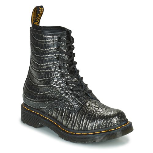 Boots 1460 GUNMETAL WILD CROC EMBOSS - Dr. Martens - Modalova