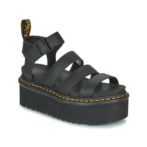 Sandales compensées BLAIRE QUAD BLACK HYDRO - Dr. Martens - Modalova