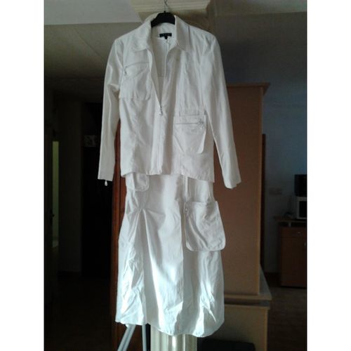 Costumes ENSENBLE ROBE ET BLOUSON BLANCS 1 2 3 T42 - Sans marque - Modalova
