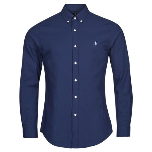 Chemise CHEMISE AJUSTEE SLIM FIT EN POPELINE UNIE - Polo Ralph Lauren - Modalova