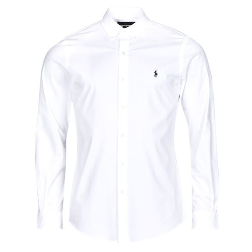 Chemise CHEMISE AJUSTEE SLIM FIT EN POPELINE UNIE - Polo Ralph Lauren - Modalova