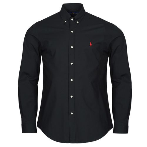 Chemise CHEMISE AJUSTEE SLIM FIT EN POPELINE UNIE - Polo Ralph Lauren - Modalova