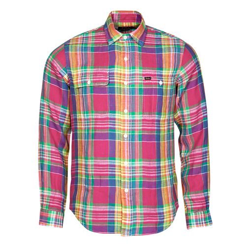 Chemise CHEMISE COUPE DROITE MADRAS EN LIN - Polo Ralph Lauren - Modalova