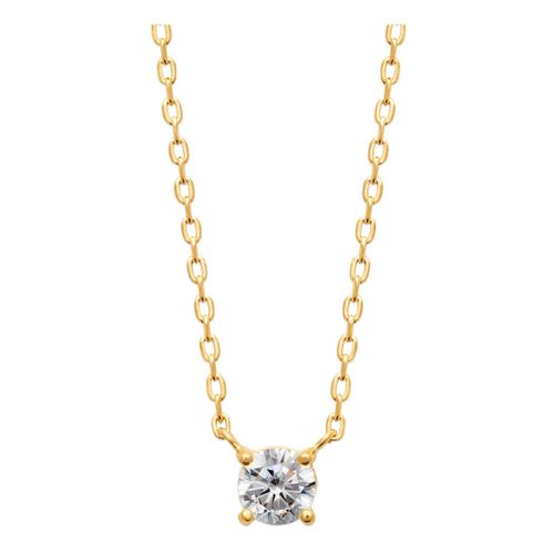 Collier Collier solitaire serti 4 griffes - Brillaxis - Modalova
