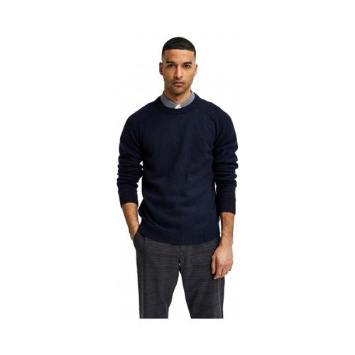 Pull Wool Jumper New Coban - Sky Captain Kelp - Selected - Modalova