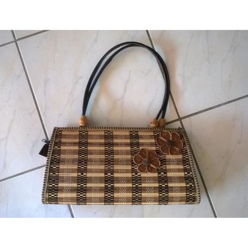Sac a main petit sac osier - Sans marque - Modalova