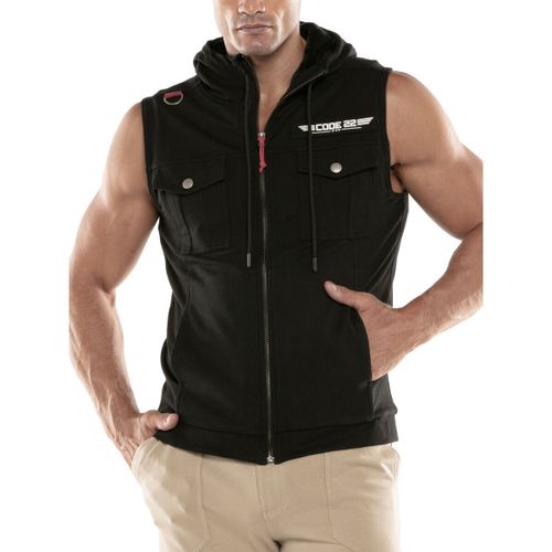 Blouson Veste à capuche sans manches Cargo Code22 - Code 22 - Modalova