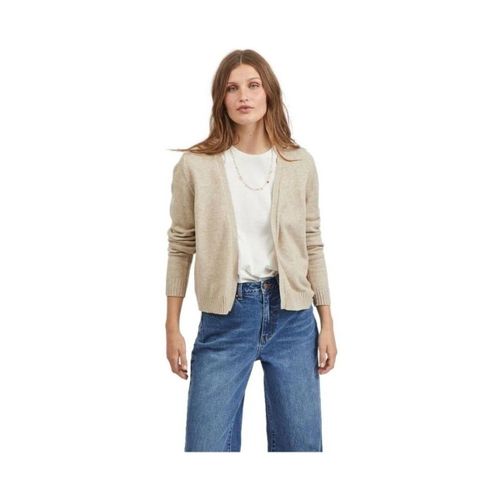 Gilet Ril Short Cardigan - Natural Melange - Vila - Modalova